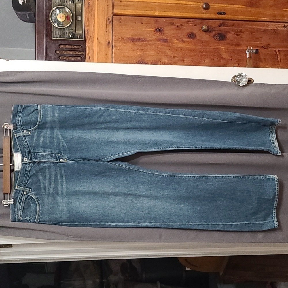 Paper & Denim Mens Jeans Button Fly Size 38 GUC